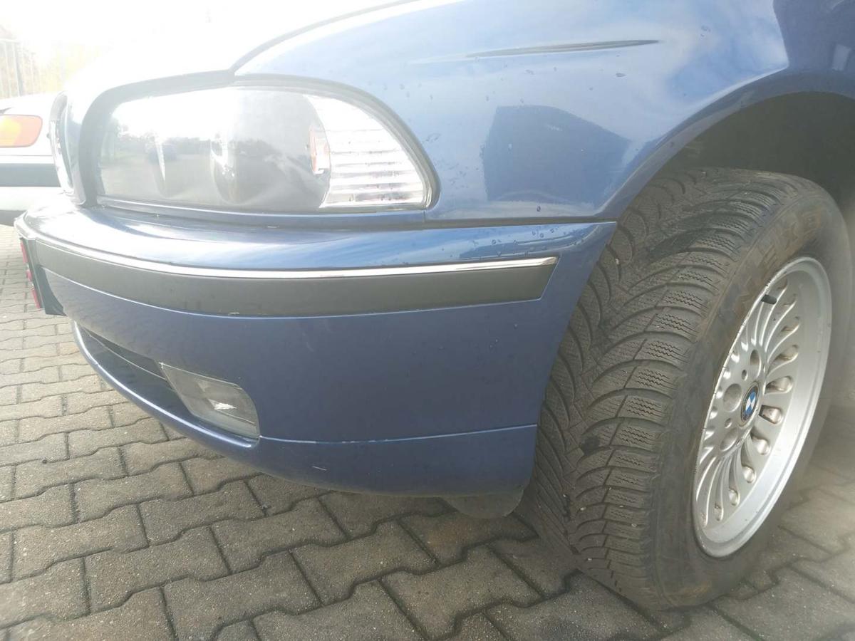 BMW 5er E39 original Stoßstange Stossfänger vorn 276 Avusblau Bj.1997